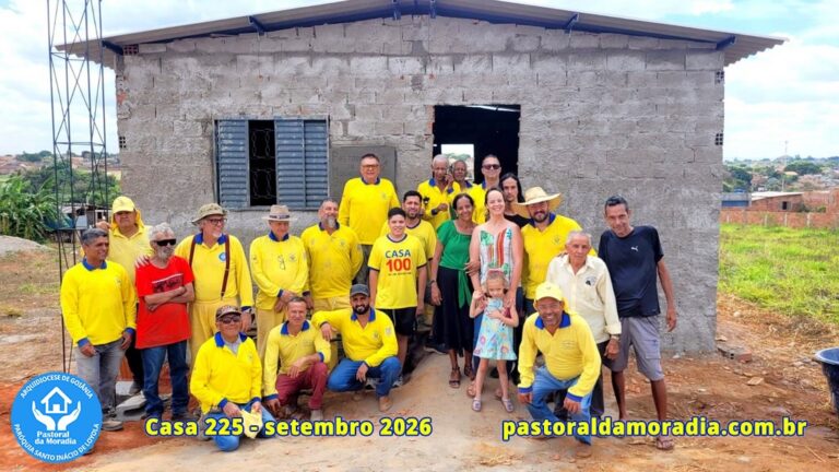 Casa 225 da Pastoral da Moradia