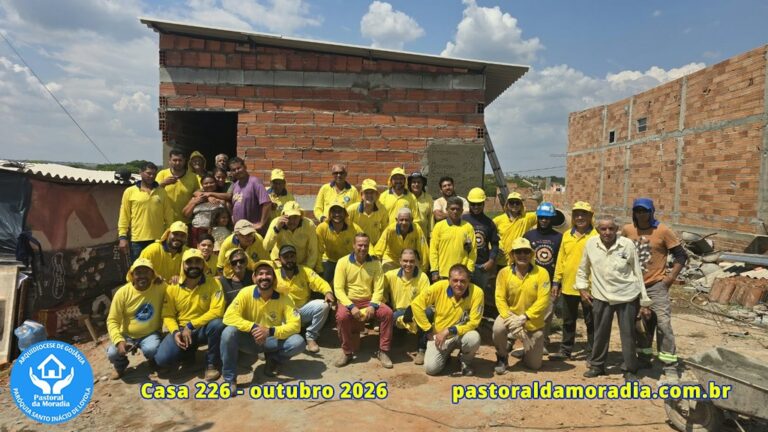 Casa 226 da Pastoral da Moradia