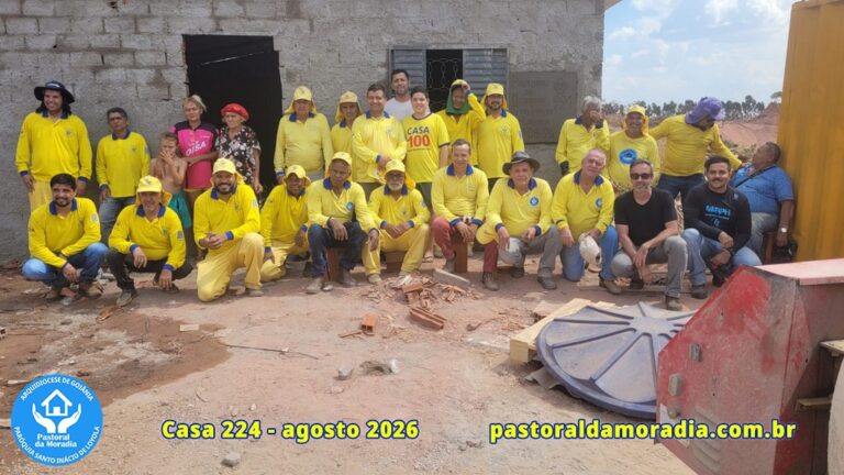 Casa 224 da Pastoral da Moradia